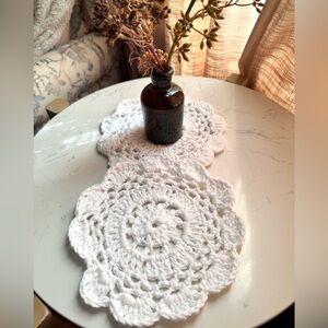 "Handmade Crochet Doily Set - 2